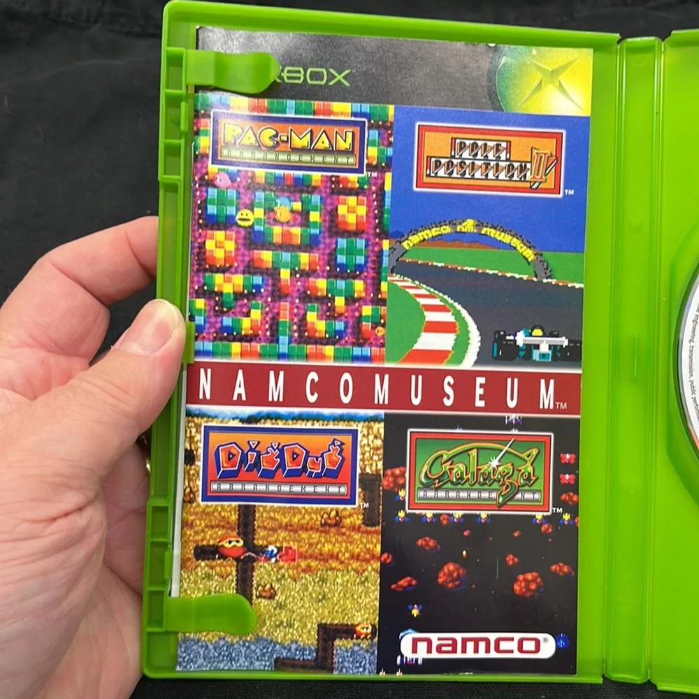 Namco Museum - XBox (2001) - Pac Man, Dig Dug, Pole Position, Galaga, etc